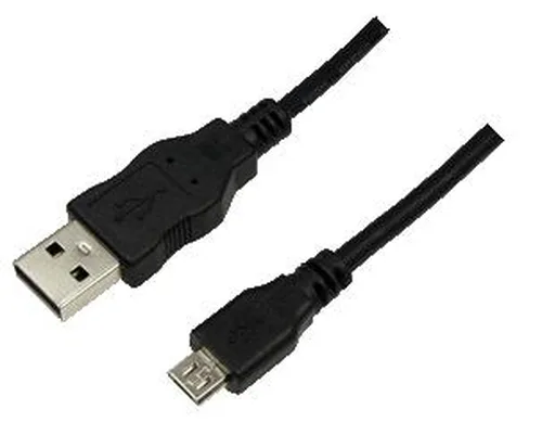 LogiLink 5m USB A-USB Micro B USB cable USB 2.0 Micro-USB B 0.48 Gbit/s Black