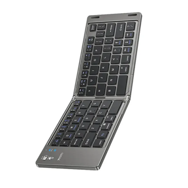 Yesido Bluetooth Foldable Keyboard Black