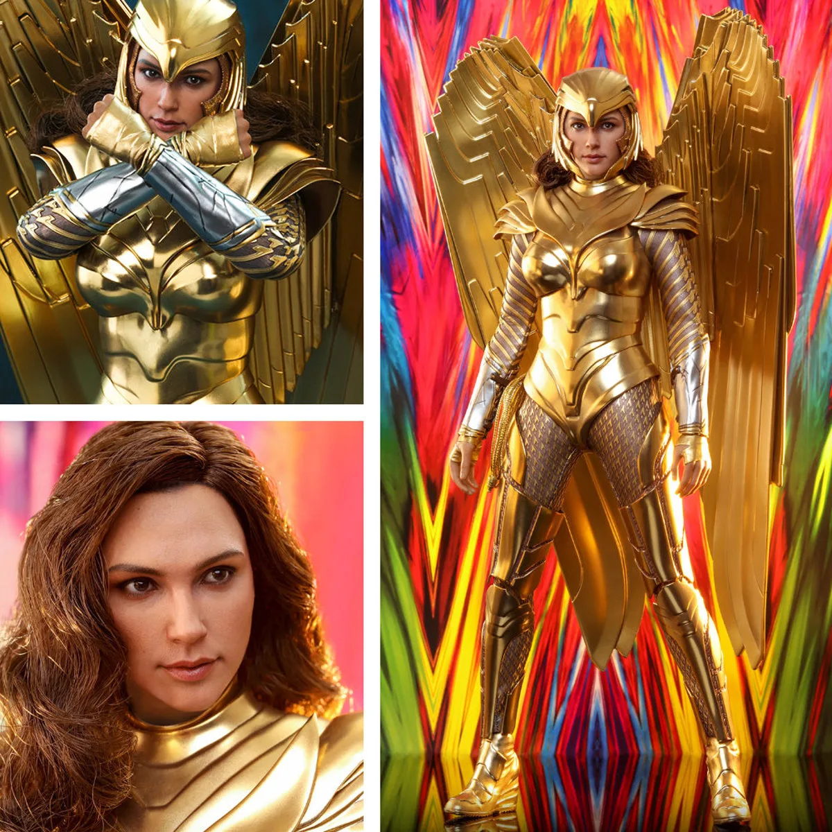 Wonder Woman 1984 Golden Armor Wonder Woman Hot Toys MMS577 1/6 Figur
