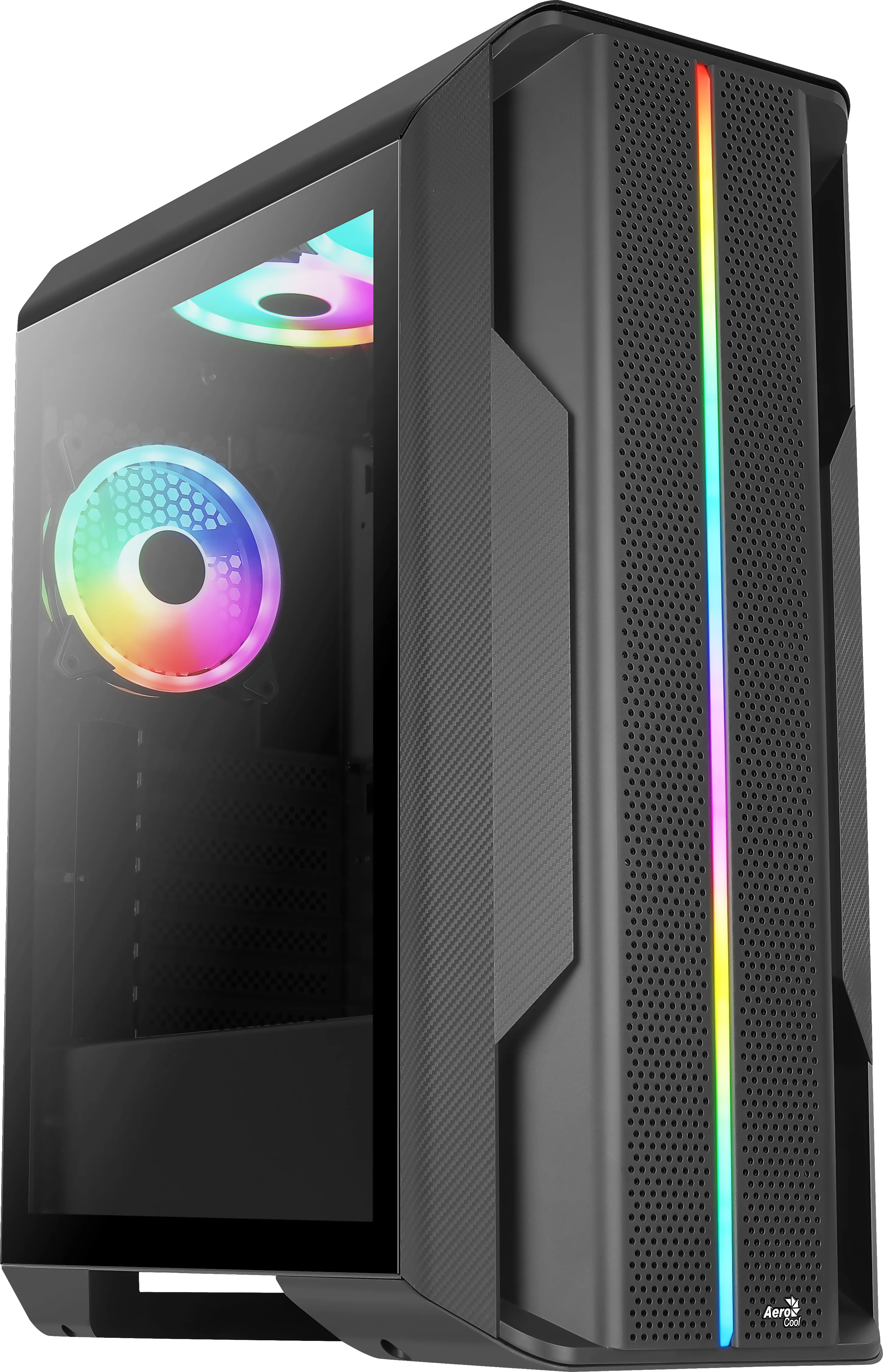 SPLINTER DUO ATX Gaming Case 3x ARGB 12cm Fans + Front Mesh