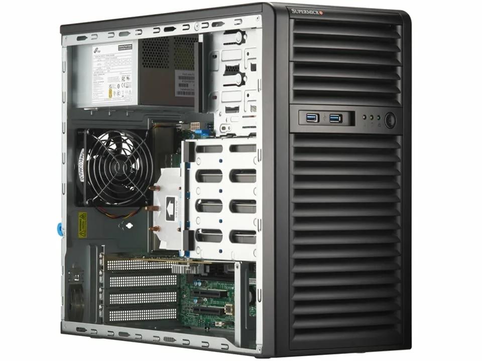 Supermicro SYS-531R-I Server Mini-Tower Intel Xeon E-2400 DDD5 SDRAM 400W