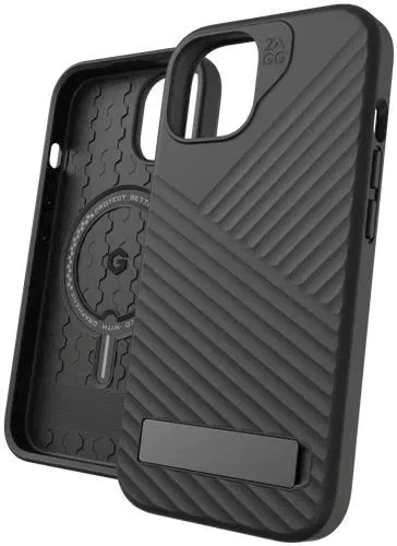 Zagg Denali Snap case w/Kickstand iPhone 15 Pro Black