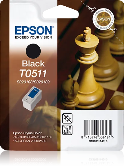 Epson Chess Singlepack Black T0511