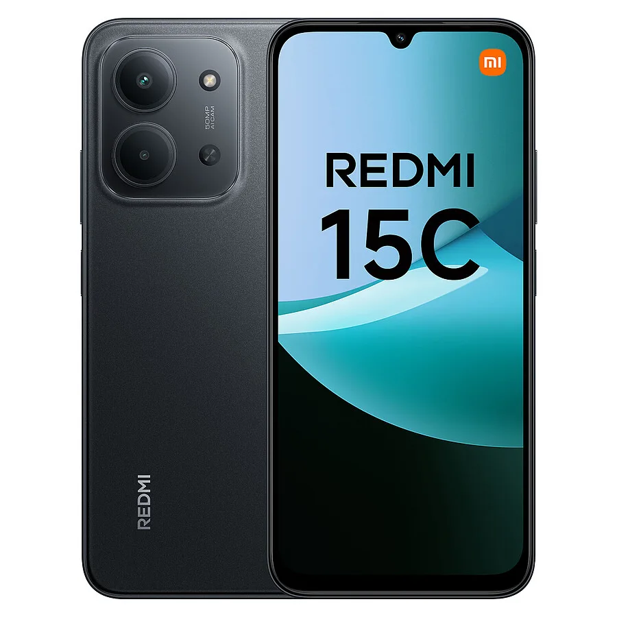 Xiaomi Redmi 15C Noir - 256 Go - 4 Go