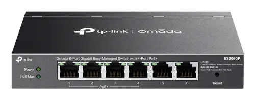 TP-Link Omada ES206GP network switch Managed Gigabit Ethernet