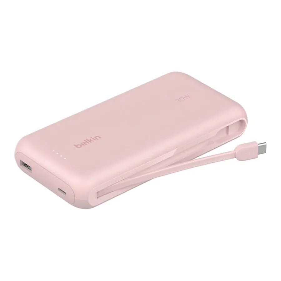 Belkin BoostCharge Powerbank 20K avec Câble (Rose)