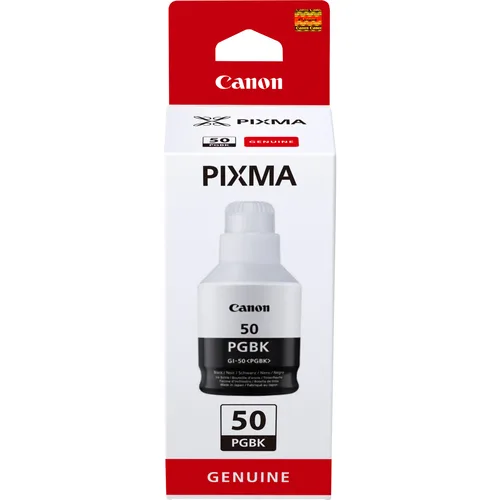 GI-50 PGBK, High Yield, Ink Bottle, Black