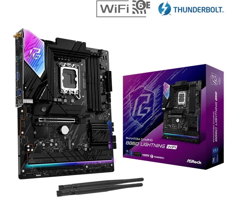 ASRock Phantom Gaming B860 Lightning WiFi, osnovna plošča