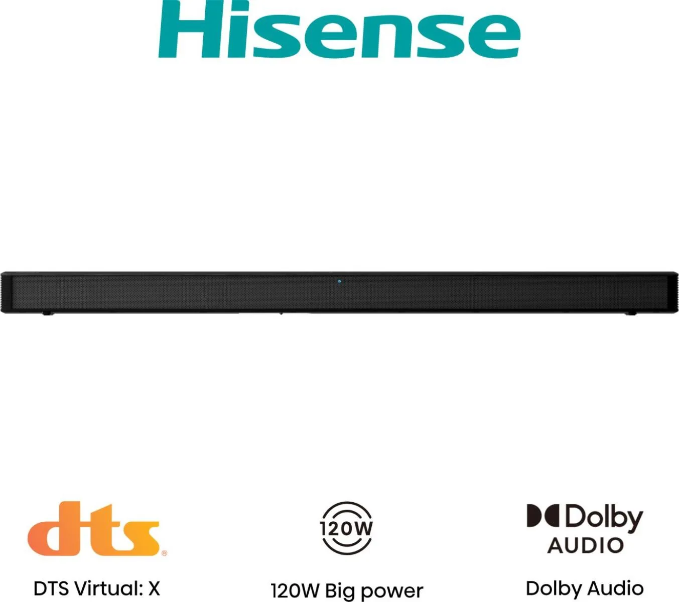 Hisense HS205G Black 2.0 channels 120 W