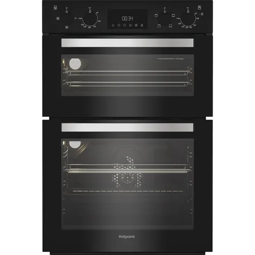Built in double oven Hotpoint DIH 10D B