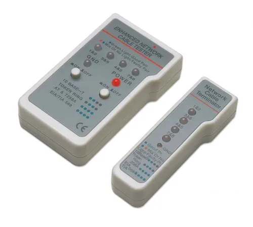 Intellinet Multifunction Cable Tester, RJ-45 and RJ-11