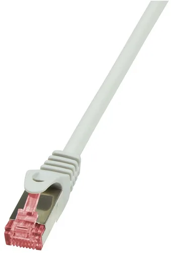 LogiLink Cat.6 S/FTP, 1m networking cable Grey Cat6 S/FTP (S-STP)