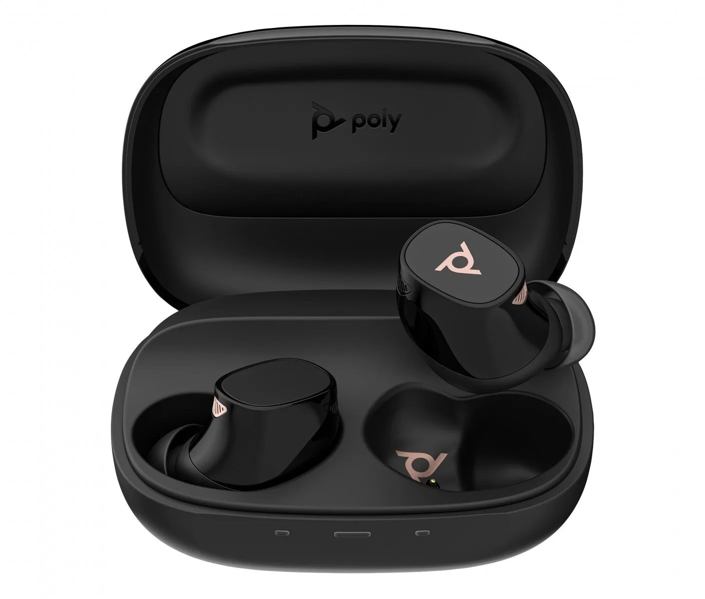 Căști HP Poly Voyager Free 20 Negre + Carcasă de Încărcare Basic