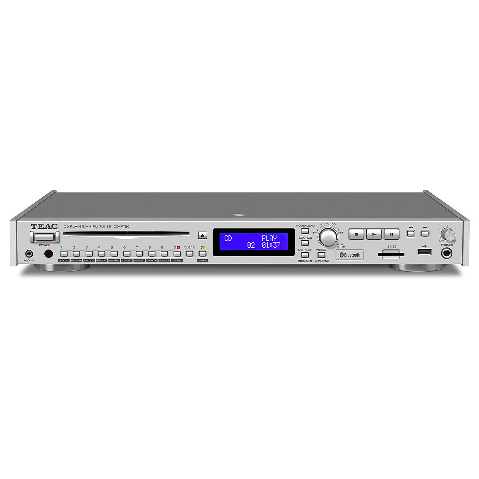 Teac CD-P750DAB Argent