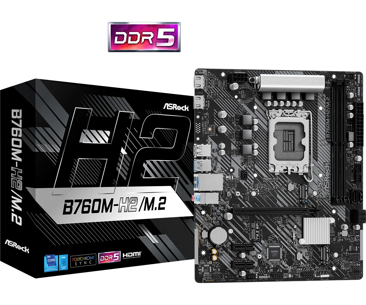 ASRock B760M-H2/M.2 osnovna plošča