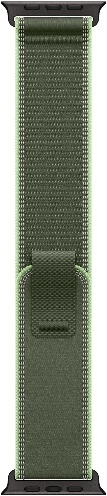 Apple Watch 49mm Green/Neon Trail Loop S/M - Black Titanium Finish
