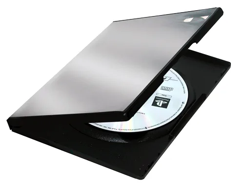 Fellowes DVD Plastic Replacement Cases 5 Pack/ Black