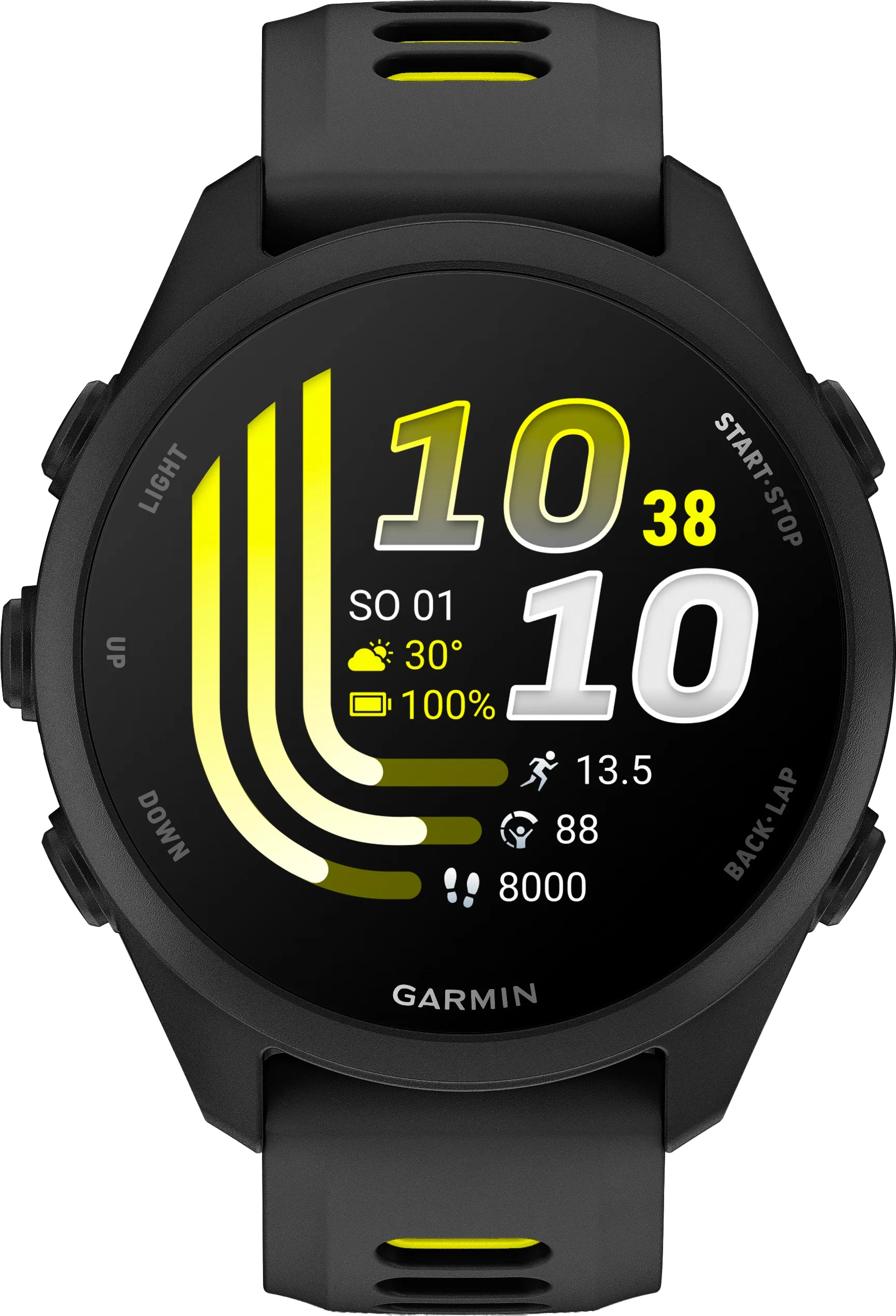 Garmin Forerunner 170 Black/Amp Yellow