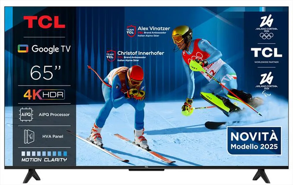 TCL - Smart TV LED UHD 4K 65" 65P69K-Nero