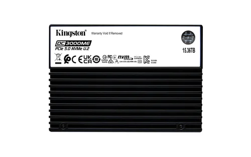 Kingston Technology 15.36TB DC3000ME U.2 PCIe 5.0 NVMe TCG Opal Enterprise SSD