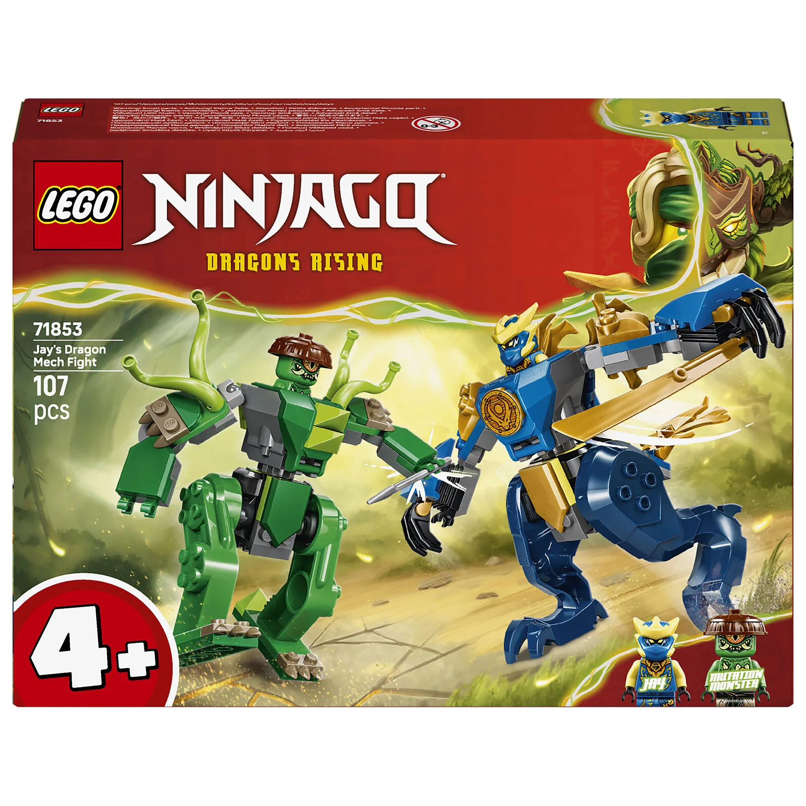 LEGO Ninjago 71853 Le combat du robot dragon de Jay