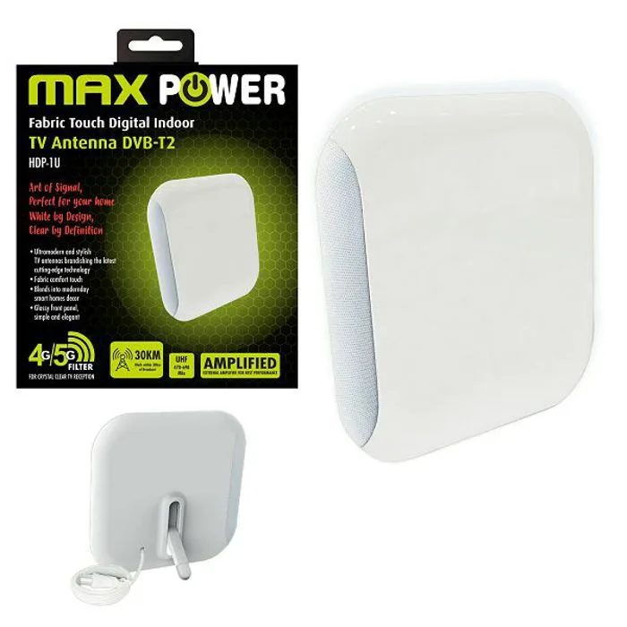 Antena Max Power HDP-1U, unutarnja, bijela
