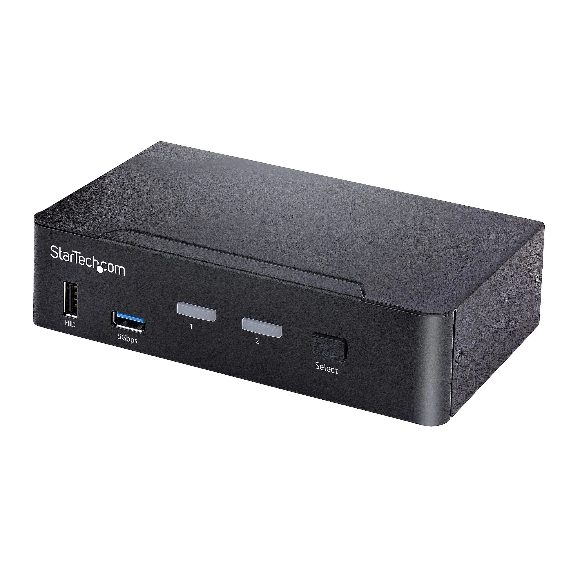 StarTech.com 2 Port USB C KVM Switch, KVM Umschalter mit, 4K